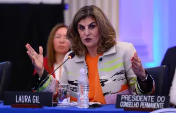 Gil es experta en temas de derechos humanos, derecho internacional y derecho humanitario. Foto: Cancillería 