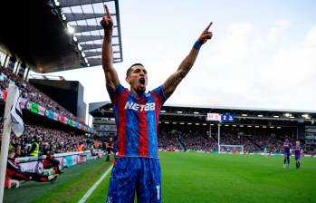 Daniel Muñoz, de 29 años, tiene contrato con el Crystal Palace hasta 2028. Sin embargo, es pretendido por varios equipos grandes de Europa. FOTO: GETTY