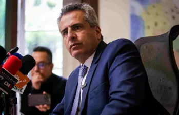 Luis Fernando Velasco, exministro del Interior del Gobierno Petro. Foto: Colprensa