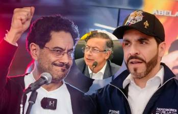 Iván Cepeda, del Pacto Histórico, y Abelardo De la Espriella, disputarán segunda vuelta presidencial el 21 de junio de 2026. Foto: El Colombiano