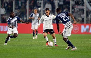 Junior controló el partido contra Colo Colo de Chile, pero le faltó efectividad al momento de rematar al arco rival. FOTO: TOMADA DEL X DE @Libertadores