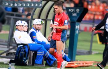 El futbolista antioqueño Juan Fernando Quintero ha disputado cinco partidos con el DIM. Marcó un gol contra Bucaramanga. Foto: Manuel Saldarriaga
