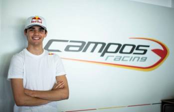 Sebastián Montoya cambia de equipo para la próxima temporada. Correrá en el Campos Racing en la F-3. FOTO CAMPOS RACING