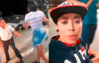 La deportista Erika Vásquez denunció haber sido víctima de discriminación por parte de conductor al momento de tomar el transporte. Foto: Captura de pantalla de video compartido por CNC Noticias en cuenta de Instagram. 