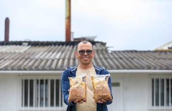 La constancia y el respaldo familiar han sido claves en el camino emprendedor de Edilson Jaramillo Arango y en el crecimiento de Productos Ruffy. FOTO Camilo Suárez. 
