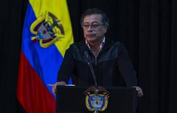 El presidente Gustavo Petro condenó los actos que promueven la “narcocultura” en el país, como las series de Netflix, durante su intervención el marco de la 122ª sesión del Consejo Ejecutivo de la ONU Turismo. Foto: Manuel Saldarriaga Quintero.