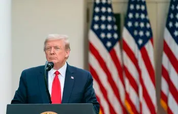 Donald Trump anunció que el sistema estará listo antes de terminar su mandato en 2029. FOTO: ARCHIVO.