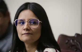 Angie Rodríguez, directora del Dapre, cuya continuidad estaría en duda por una fuerte disputa interna. FOTO: Colprensa. 