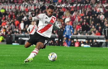 Miguel Ángel Borja causa polémica en el fútbol argentino por posible fichaje con Boca Juniors. Foto: GETTY. 