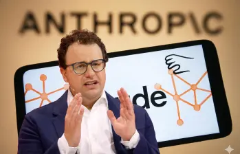 El director ejecutivo (CEO) y cofundador de Anthropic es Dario Amodei, un destacado investigador estadounidense en inteligencia artificial. FOTO: Getty (fontomontaje con IA).
