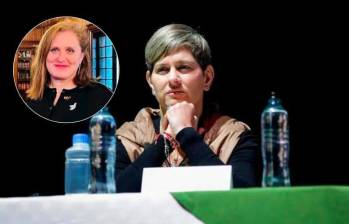 Verónica Alcocer y la española Eva Ferrer Foto: Presidencia