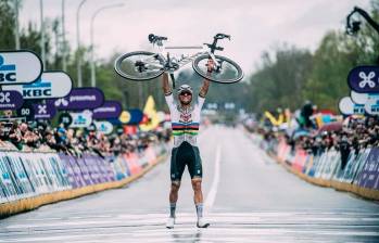 El ciclista belga Mathieu Van del Poel ha ganado cinco “monumentos” del ciclismo en su carrera profesional. FOTO: TOMADA DEL INSTAGRAM DE @mathieuvanderpoel