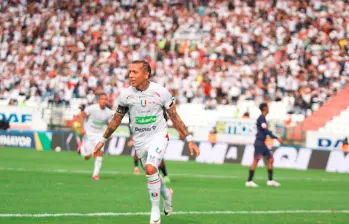Dayro Moreno es el goleador de moda del fútbol colombiano. FOTO COLPRENSA