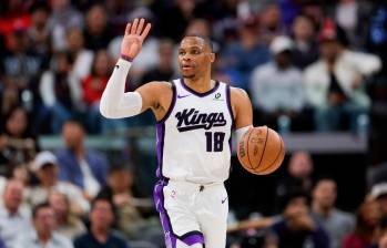 Russell Westbrook, MVP de la NBA en 2017, estaría cerca de poner punto final a una carrera de 18 temporadas. FOTO GETTY