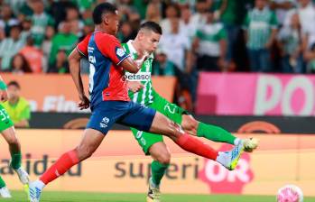 Nacional y DIM definen una de las llaves de cuartos de final de la Copa BetPlay. FOTO MANUEL SALDARRIAGA