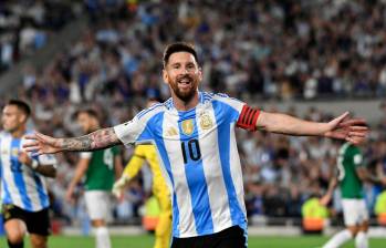 Messi es el goleador de la actual Eliminatoria con seis tantos. FOTO: Tomada del X @Argentina