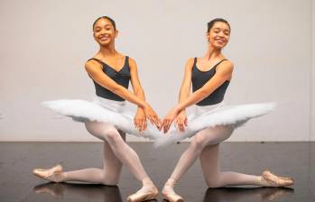 Camila y Valentina también viajaron a Cattolica, Italia a participar en una competencia internacional. FOTO Camilo Suárez