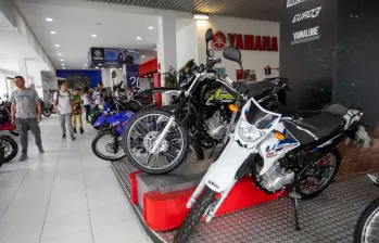 Las motos de entre 101 y 125 cc lideran las preferencias de compra en el país. FOTOS: EL COLOMBIANO.