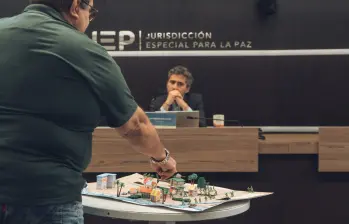 Recientemente, 25 exintegrantes del Bloque Oriental de las Farc-EP rindieron versión ante la JEP por crímenes cometidos en Arauca, Boyacá, Casanare, Guaviare, Guainía, Meta, Vichada y Vaupés. FOTO: JEP.