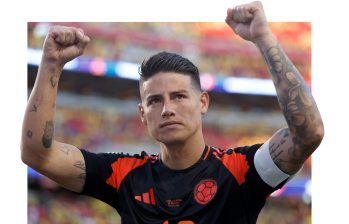 James Rodríguez es el mejor jugador de la Copa América en lo corrido del certamen. FOTO GETTY