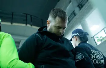 John Poulos fue trasladado de la cárcel La Picota, en Bogotá, a La Tramacúa, en Valledupar. FOTO: Colprensa