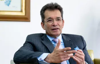 Javier Díaz, presidente de Analdex, señaló que Colombia necesita una hoja de ruta exportadora que permita aumentar la competitividad y rentabilidad de las empresas nacionales. FOTO EL COLOMBIANO. 