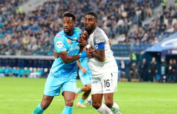 Jhon Durán jugó 9 partidos en Zenit, en los cuales marcó 2 goles. FOTO: GETTY
