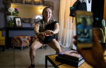 Las aplicaciones deportivas se han convertido en un aliado a la hora de mejorar el rendimiento deportivo. Foto: Julio César Herrera.