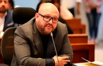 El concejal de Medellín Andrés Felipe Rodríguez Puerta (Centro Democrático) llegó al cargo en 2024. FOTO COLPRENSA