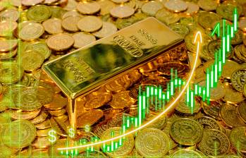 El oro volvió a hacer historia. El precio de la onza superó por primera vez la barrera de los 5.000 dólares y alcanzó un nuevo máximo histórico de 5.109,73 dólares, impulsado por la creciente incertidumbre geopolítica y financiera a nivel global. FOTO: Depositphotos