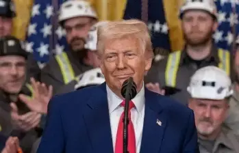 Donald Trump alcanza su peor nivel de popularidad;: solo Richard Nixon tuvo cifras más bajas. Foto: Colprensa
