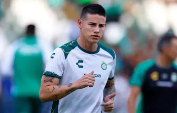 James Rodríguez llegó en este 2025 al León de México con la esperanza de jugar el Mundial de Clubes. Foto: Getty Images