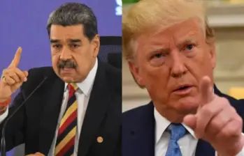 El Gobierno de Nicolás Maduro alertó a EE. UU. sobre un presunto plan con explosivos contra su embajada en Caracas. FOTOS: Agencia Xinhua y AFP