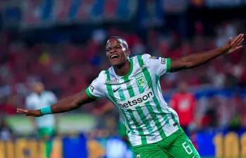 Andrés Felipe Román, entre las figuras de Atlético Nacional. FOTO: Camilo Suárez