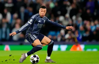 Kylian Mbappé tiene 38 goles y 6 asistencias en 34 partidos esta temporada con el Real Madrid. FOTO: GETTY