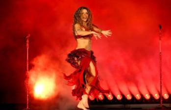  Shakira durante su tour Las Mujeres Ya No Lloran en Río de Janeiro. FOTO: GETTY