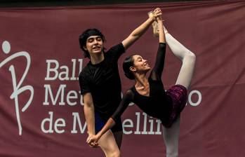El Ballet Metropolitano de Medellín fue fundado en 1989. FOTO Camilo Suárez