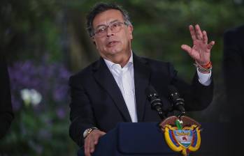 El presidente Gustavo Petro. FOTO: Colprensa.