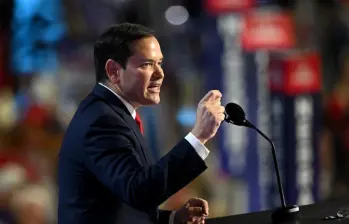 Durante una visita a Ciudad de México, el jefe de la diplomacia estadounidense, Marco Rubio, habló sobre las operaciones de Estados Unidos en materia de seguridad en el Caribe. FOTO: Getty 