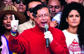 El presidente Gustavo Petro y su administración han insistido en que no hubo pronunciamiento por parte del Senado sobre la consulta popular. Foto: Colprensa