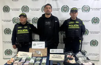 De los tres asaltantes, dos tuvieron que ser trasladados a un centro médico. FOTO: POLICÍA