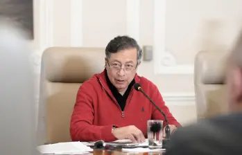 El presidente Gustavo Petro calificó como una “tontería” la actual política monetaria del Banco de la República. Foto: Presidencia