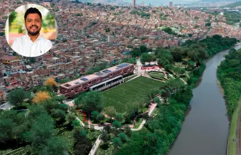 El gerente de la EDU señala que tienen 30 proyectos en los cuales hay una inversión de 2,5 billones de pesos. En la imagen, el render de Parques del Río Norte. FOTO: CORTESÍA EDU