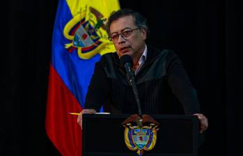 Gustavo Petro Urrego, presidente de Colombia (2022/26). FOTO: MANUEL SALDARRIAGA.