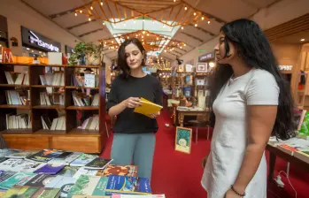Con una oferta editorial y de programación, la Feria del Libro del Tesoro se realiza esta semana. Foto: EL COLOMBIANO