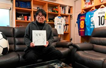 Yoichi Takahashi creador de Supercampeones. Foto: AFP. 