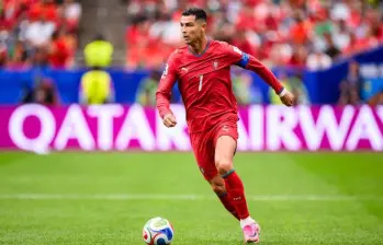 Cristiano Ronaldo que no tuvo un buen partido con Portugal en el debut ante República del congo espera ser solución de gol ante Uzbekistán. FOTO GETTY