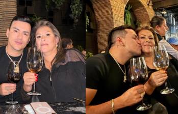 Luz Mery Galeano, madre de Yeison Jiménez, habló en televisión sobre las horas de angustia que vivió tras conocer el accidente aéreo en el que falleció el cantante. FOTO: redes sociales. 