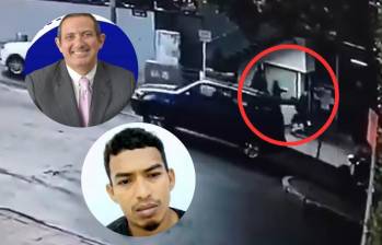 Leonel Enrique Llanos Paternina fue capturado en Villavicencio, Meta. Foto: Captura de video.
