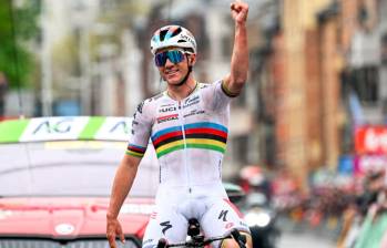 Remco, último campeón de la Vuelta a España. FOTO AFP